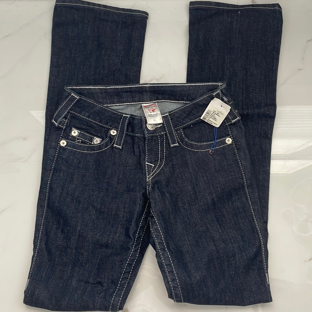 True Religion Rhinestone Pocket Jeans